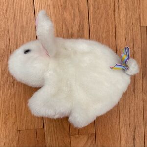 Sweet Bunny Plush toy by Hallmark, Hand Puppet, White